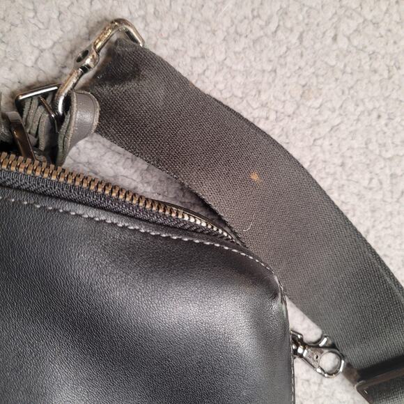 TUMI Harrison Horton Double Zip Black Leather Briefcase Laptop Bag 63002D - Picture 16 of 16